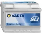 VARTA Autobatterie Blei-S&auml;ure 12V 60Ah 540A rechts 242x175x175 mm