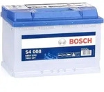 BOSCH S4 Autobatterie Blei-S&auml;ure 12V 74Ah 680A rechts 278x175x190 mm