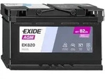 EXIDE Autobatterie AGM 12V 80Ah 800A rechts EK800