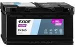 EXIDE EK950 Autobatterie 12V 96Ah 850A AGM Polanordnung 0 353x175x190 mm