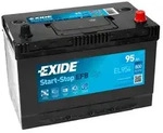 EXIDE Autobatterie EFB 12V 95Ah 800A rechts Korean B1 306x173x222 mm