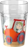 HABA 2012447008, HABA Glitzerbecher, Bauernhof, Motiv 2, Kinderbecher, BPA-frei...