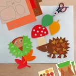 HABA 2012686, HABA Sachenmacher - Erstes Schneiden Kastanien, Bastelset Herbst,...