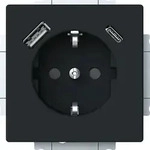 Busch-Jaeger SCHUKO Steckdose USB-A+C 20 EUCB2USBAC-885