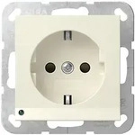 Gira Steckdose LED-Leuchte Cremewei&szlig; 417001