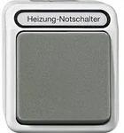 Merten Heizungs-Notschalter 1-polig, lichtgrau MEG3448-8029