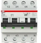 ABB FI/LS-Schalter 6kA 3P+N A C16 30mA DS203NC C16 A30