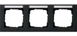 Gira Abdeckrahmen 3f. sw waagerecht BSF 109309