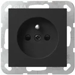 Gira Steckd. Erdstift+SH Schwarz 4485005