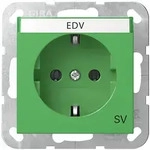 Gira Steckdose BSF Gr&uuml;n 4457107