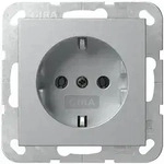 Gira Steckdose o.Kr. Alu 446626