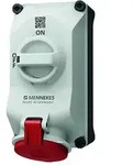 MENNEKES Wandsteckdose DUO 32A5P6h 400V 5603506G