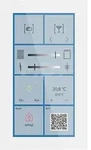 MDT technologies KNX Glas Touch Smart Plus 6 Zoll, Wei&szlig; BE-GTSP6TW.01S