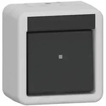 Gira Wippschalter Aus 2-p WG AP Grau 310230