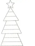 Star LED-Silhouette silber 857-36