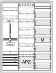 STRIEBEL & JOHN Komplettschrank AP3Pkt.A371Z1V7M1A2 DA37GD