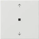 Gira KNX RF Bedienaufsatz 1-f. Reinwei&szlig; 510503
