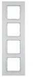 Hager/Berk Rahmen Alu/matt 4fach 10146424