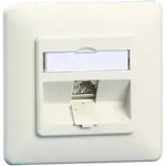 METZ CONNECT Anschlussdose C6Amodul UP 1Port 180 UP,rws TN C6Amod-1UP-180rw