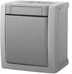 Panasonic Wechselschalter FR-Aufputz IP54 90591004-DE