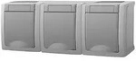 Panasonic Steckdose 3-fach waager. FR-AP IP54 90591498-DE