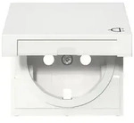Gira Abd. SCHUKO-Steckd. KD Reinwei&szlig; m 492227
