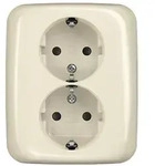 Busch-Jaeger SCHUKO-Doppelsteckdose 202 EUJB-212