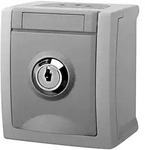 Panasonic Steckdose abschlie&szlig;bar Nr.4 FR-AP IP54 90591044-DE