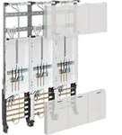 Hager Komplettfeld, univers Z 3ZP, H=1050mm,3-feld ZL33X4