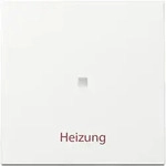 Gira Wippe Kontrollf. + Heizung Ein/Aus Reinwei&szlig; 367803