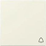 Gira Wippe Symb. Klingel Cremewei&szlig; 328601