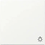Gira Wippe Symb. Licht Reinwei&szlig; m 328527