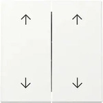 Gira Wippe 2f Pfeile Reinwei&szlig; m 329727