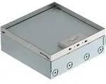 OBO Bodentank komplett 2x2-f.VDE-Steckdose UDHOME9 2V UT V