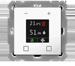 MDT technologies Raumtemperatur-Nebenstelle rws/gl&auml;nzend SCN-RTN55S.01