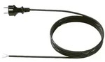BACHMANN Schutzkontakt-Zuleitung 16A/250V,2m,sw 321.174
