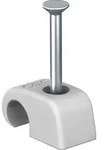 OBO Haft-Clip m.Nagel 4-7mm L25 PP lgr 2025 25 LGR