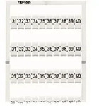 WAGO WMB-Bezeichnungssystem W:31-40 je(10x) 793-5505