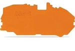 WAGO Abschlussplatte orange 2016-7692
