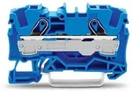 WAGO Durchgangsklemme 0,5-6/10qmm blau, 2L 2006-1204