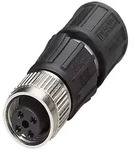 Phoenix Contact Sensor-Aktor-Stecker 4p.,M12-Buchse ger. SACCM12FS-4QO-0,34-M
