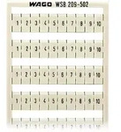 WAGO WSB-Bezeichnungssystem W: 1-10 (10x) 209-502