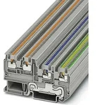 Phoenix Contact Inst.schutzleiterklemme 0,14-1,5qmm, grau PTIO 1,5/S/3-PE