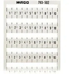 WAGO WMB-Bezeichnungssystem W: 1-10 (10 x) 793-502