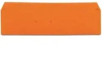 WAGO Abschlu&szlig;platte 2,5mm orange 280-315