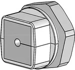 icotek Kabelverschraubung QVT 25 gy