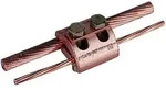 DEHN Parallelverbinder Cu f. Rd5-12,5/16-95 PV 5.12.5 SKM8X45 CU