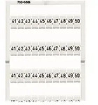 WAGO WMB-Bezeichnungssystem W:41-50 je(10x) 793-5506