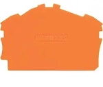 WAGO Abschluss-/Zwischenplatte orange 2002-6392