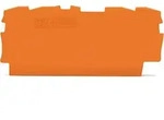 WAGO Abschlussplatte orange 2000-1492
